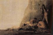 Francisco Goya Cannibals preparing their victims Sweden oil painting artist
